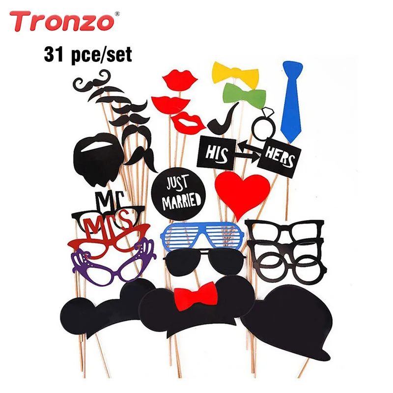 Tronzo Hot Sale Party Photo Booth Funny Glasses Moustache Birthday Party Supplies Wedding Decoration Photo Props
Tronzo Hot Sale Party Photo Booth Funny Glasses Moustache Birthday Party Supplies Wedding Decoration Photo Props