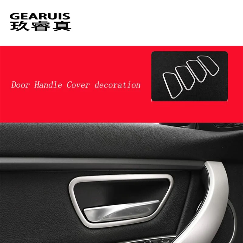 stainless steel Car styling Interior Door Handle Cover Trim Door Bowl Stickers decoration for BMW 3 series f30 f34 accessories
stainless steel Car styling Interior Door Handle Cover Trim Door Bowl Stickers decoration for BMW 3 series f30 f34 accessories