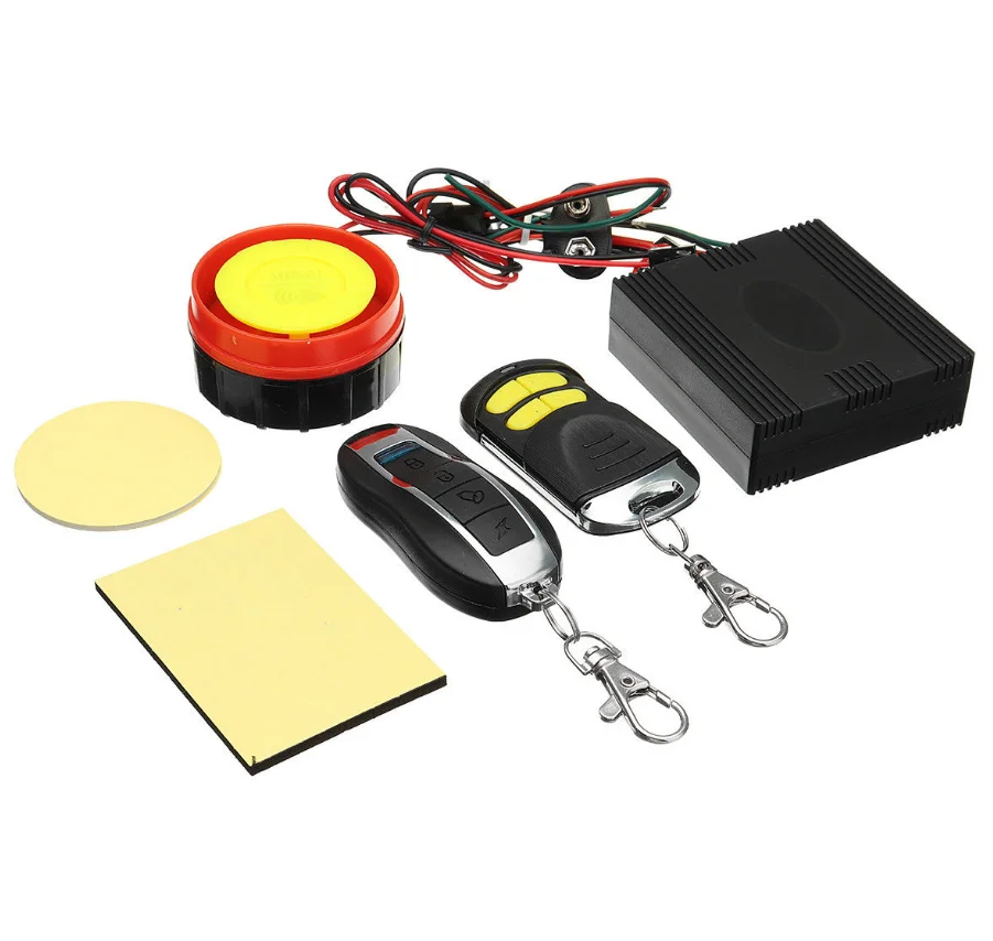 Universal Motorcycle Bike Alarm System Scooter Anti-theft Security Alarm System Remote Control Engine Start+Alarm Moto Speaker
Universal Motorcycle Bike Alarm System Scooter Anti-theft Security Alarm System Remote Control Engine Start+Alarm Moto Speaker