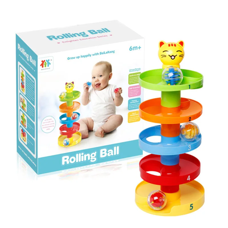 5 Layer Ball Drop Roll Swirling Tower for Baby Toddler Development Educational Toys 88 NSV
5 Layer Ball Drop Roll Swirling Tower for Baby Toddler Development Educational Toys 88 NSV