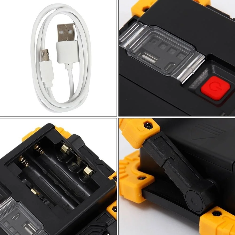 USB Rechargeable Portable Spotlights LED COB Work Light Waterproof Outdoor Lamp
USB Rechargeable Portable Spotlights LED COB Work Light Waterproof Outdoor Lamp