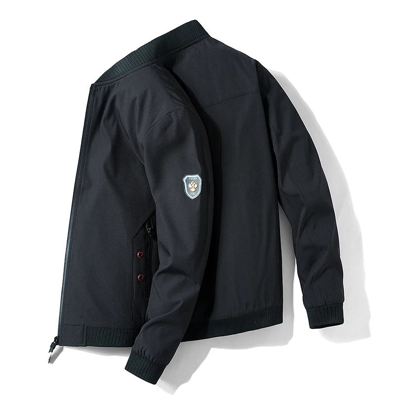Woodvoice Men's Casual Jackets Fashion Solid Spring Autumn Male Coats Slim Fit Male Baseball Jacket Brand Clothing Outwear Coat
Woodvoice Men's Casual Jackets Fashion Solid Spring Autumn Male Coats Slim Fit Male Baseball Jacket Brand Clothing Outwear Coat