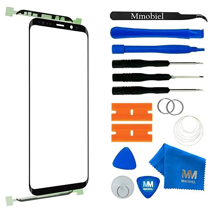 MMOBIEL Front Glass For Samsung Galaxy S9 G960 5.8Inch Black Front Glass Touch Panel Screen Digitizer Display Repair Tools 11pcs
MMOBIEL Front Glass For Samsung Galaxy S9 G960 5.8Inch Black Front Glass Touch Panel Screen Digitizer Display Repair Tools 11pcs