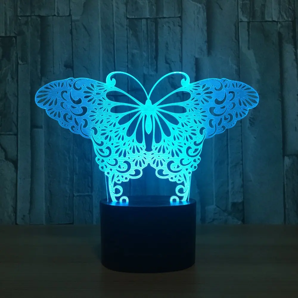 Cute Heart Bear Butterfly Dinosaur 3D Lamp LED Novelty Night Light USB Light Glowing Children Gifts with Remote Control
Cute Heart Bear Butterfly Dinosaur 3D Lamp LED Novelty Night Light USB Light Glowing Children Gifts with Remote Control