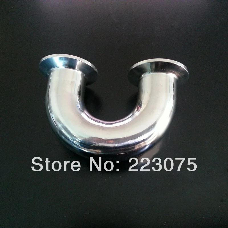 New arrival Stainless Steel SS304 OD 32mm Sanitary Clamp connection 180 degree U Pipe Fitting 2 pcs/lot
New arrival Stainless Steel SS304 OD 32mm Sanitary Clamp connection 180 degree U Pipe Fitting 2 pcs/lot