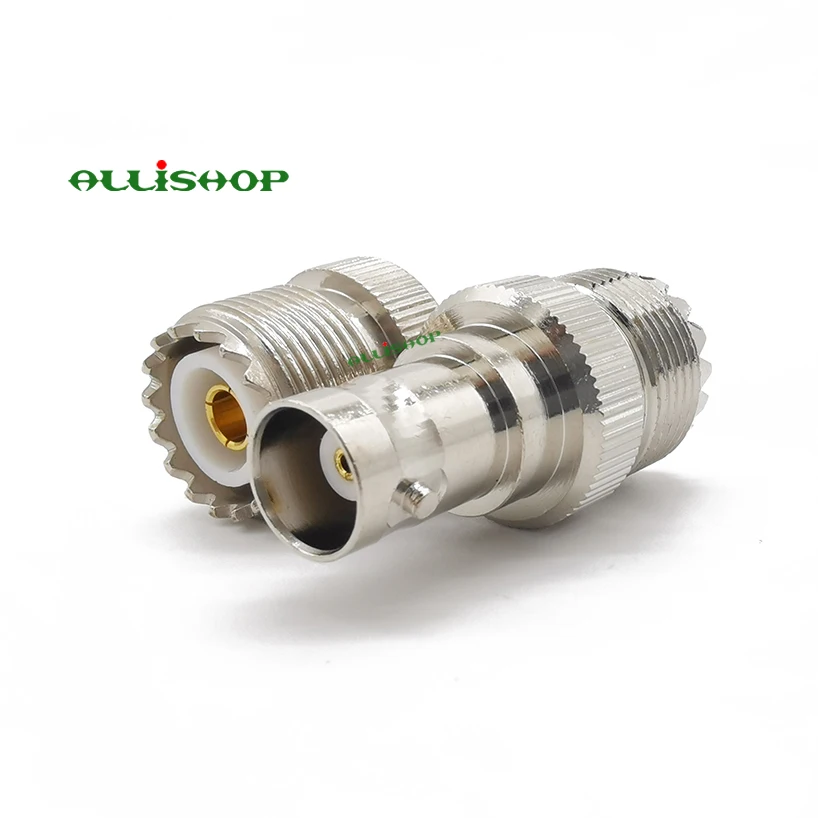 ALLiSHOP Electronics RF Coaxial Coax Adapter BNC Female To UHF Female SO-239 SO239 Connector
ALLiSHOP Electronics RF Coaxial Coax Adapter BNC Female To UHF Female SO-239 SO239 Connector