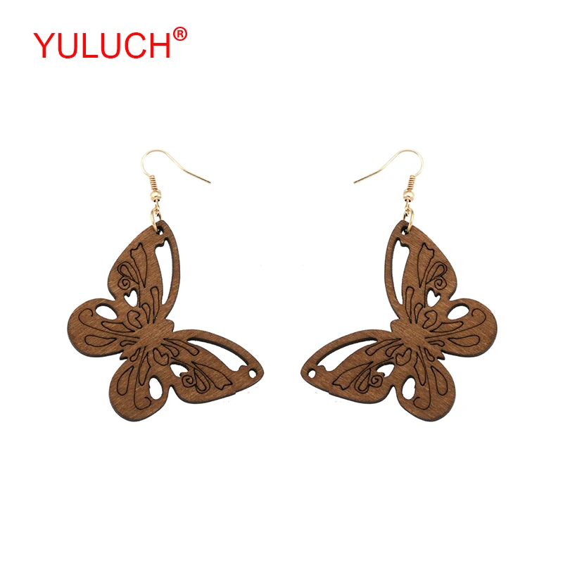 YULUCH Natural Wooden Carving Insect Butterfly Jewel Pendant for Sweet Personality Woman Accessories Earrings Party Gifts
YULUCH Natural Wooden Carving Insect Butterfly Jewel Pendant for Sweet Personality Woman Accessories Earrings Party Gifts