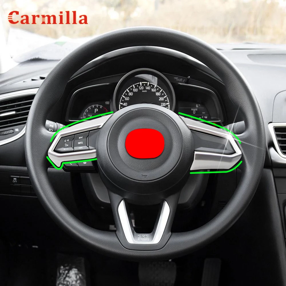 Car Steering Wheel Trim Circle Sequins Cover Sticker for Mazda 3 6 CX3 CX-3 CX-5 CX5 CX8 CX 9 Axela ATENZA 2017 2018 2019
Car Steering Wheel Trim Circle Sequins Cover Sticker for Mazda 3 6 CX3 CX-3 CX-5 CX5 CX8 CX 9 Axela ATENZA 2017 2018 2019