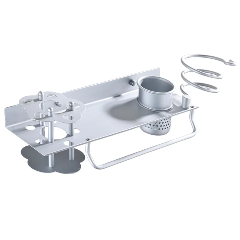 Bathroom shelf wall mount bathroom hair dryer bracket toothbrush holder toilet storage rack multifunctional free punch LO523549
Bathroom shelf wall mount bathroom hair dryer bracket toothbrush holder toilet storage rack multifunctional free punch LO523549