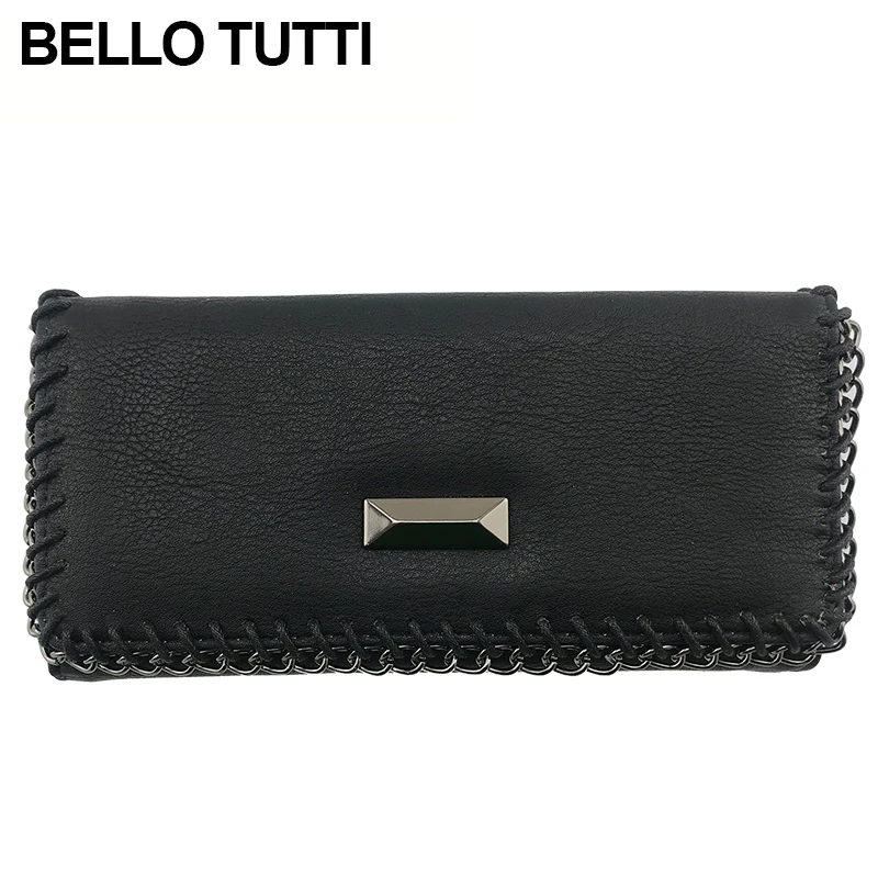 BELLO TUTTI Women Clutch Wallets PU Leather Long Style Card Holder Fashion Money Purse Female Handbag Phone Bag
BELLO TUTTI Women Clutch Wallets PU Leather Long Style Card Holder Fashion Money Purse Female Handbag Phone Bag