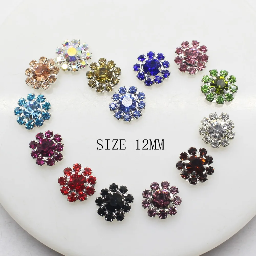 ZMASEY 12mm Round Buttons 10pcs/Lot Mix Color Rhinestones Button Sewing Handwork Accessories Crystal Gift Wedding Decoration
ZMASEY 12mm Round Buttons 10pcs/Lot Mix Color Rhinestones Button Sewing Handwork Accessories Crystal Gift Wedding Decoration