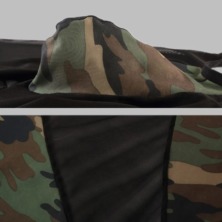 Mens Bodysuit 2017 Sexy Fashion See Camouflage Soft Breathable Underwear Transparent Shorts Bodysuits Boxers Wrestling Suits Men |