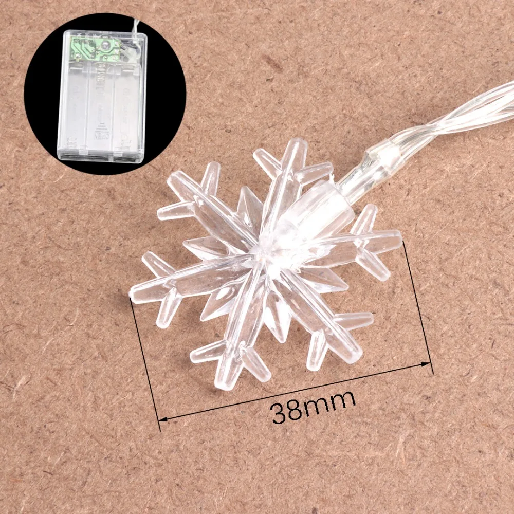 3m 4m 5m LED Garland Light Snowflake Shape Fairy String Lights For Christmas New Year Party Decoration Lighting Battery JQ
3m 4m 5m LED Garland Light Snowflake Shape Fairy String Lights For Christmas New Year Party Decoration Lighting Battery JQ