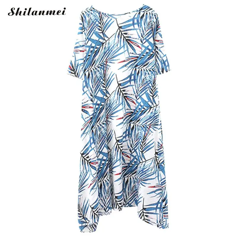 2019 Fashion Women Loose Casual Dress Geometric Print Mid-Long Style Boho Beach Women Summer Dress Vestidos Plus Size
2019 Fashion Women Loose Casual Dress Geometric Print Mid-Long Style Boho Beach Women Summer Dress Vestidos Plus Size
