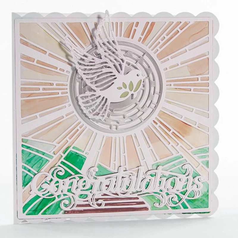 4PCS Sunshine Frame Metal Cutting Dies Stencils For DIY Scrapbooking Decorative Embossing Suit Paper Cards Die Cutting Template
4PCS Sunshine Frame Metal Cutting Dies Stencils For DIY Scrapbooking Decorative Embossing Suit Paper Cards Die Cutting Template