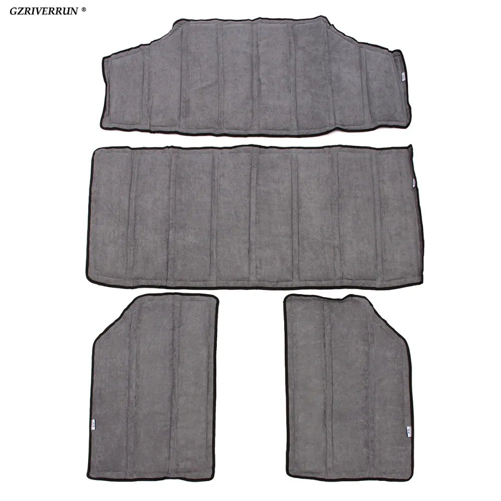 GZRIVERRUN Hardtop Heat Noise Insulation Kit For Jeep Wrangler JK Rubicon Sahara 4-door 82212464AC 12109.04
GZRIVERRUN Hardtop Heat Noise Insulation Kit For Jeep Wrangler JK Rubicon Sahara 4-door 82212464AC 12109.04