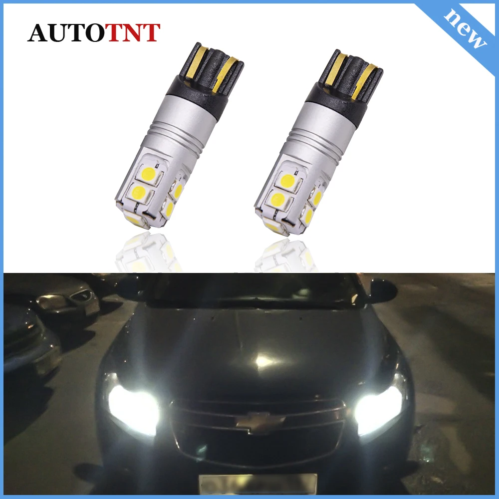 T10 W5W Canbus 168 192 светодиодный светильник для номерного знака автомобиля Chevrolet Niva Spark