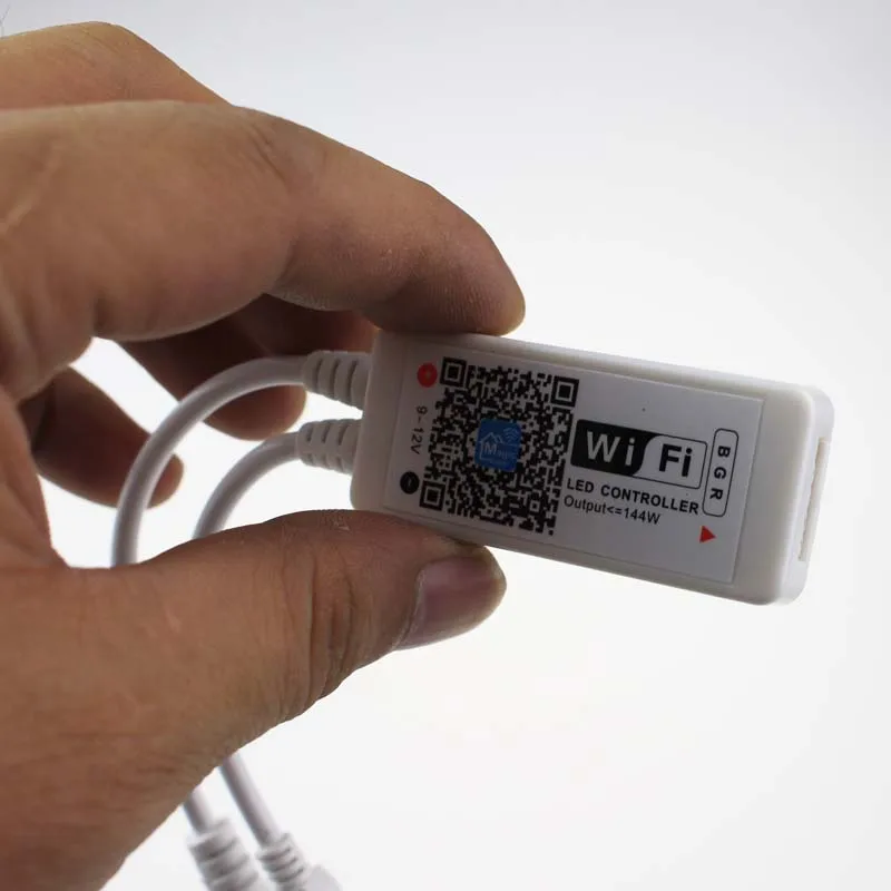 ios Android smartphone control mini Wifi LED RGB Controller dimmer DC 9-12V for 5050 3528 5630 RGB LED Strip
ios Android smartphone control mini Wifi LED RGB Controller dimmer DC 9-12V for 5050 3528 5630 RGB LED Strip