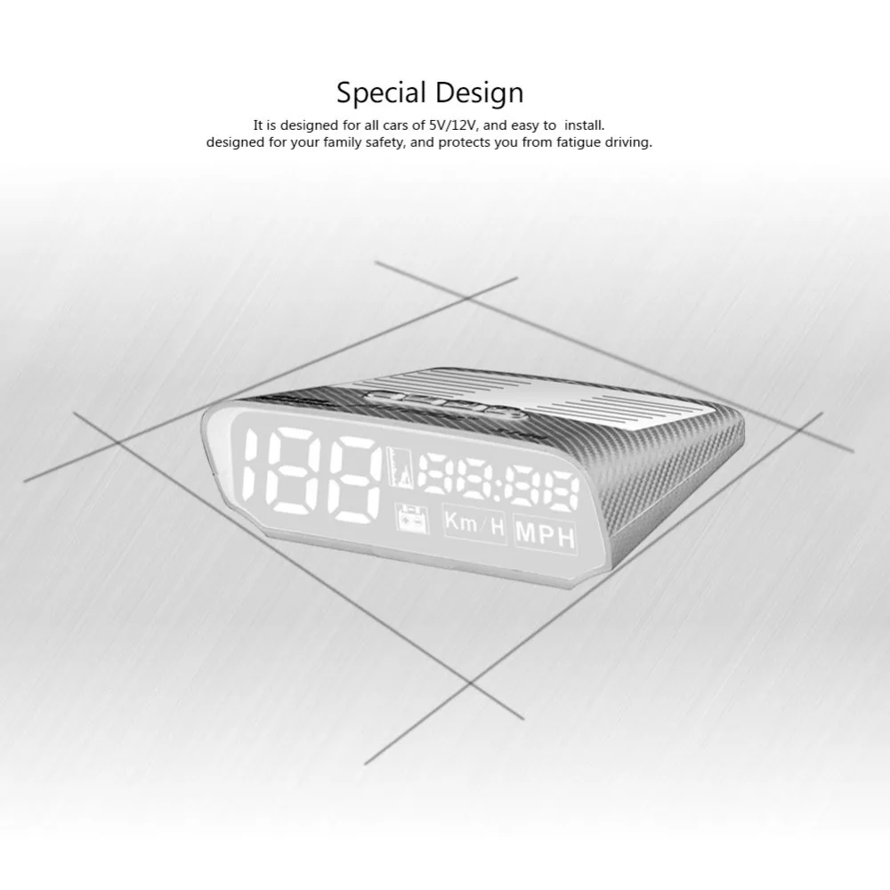 AUTOOL X100 Head Up Display Universal OBD2 GPS Car HUD KM/h MPH Overspeed Alarm Smart Digital Speedometer
AUTOOL X100 Head Up Display Universal OBD2 GPS Car HUD KM/h MPH Overspeed Alarm Smart Digital Speedometer