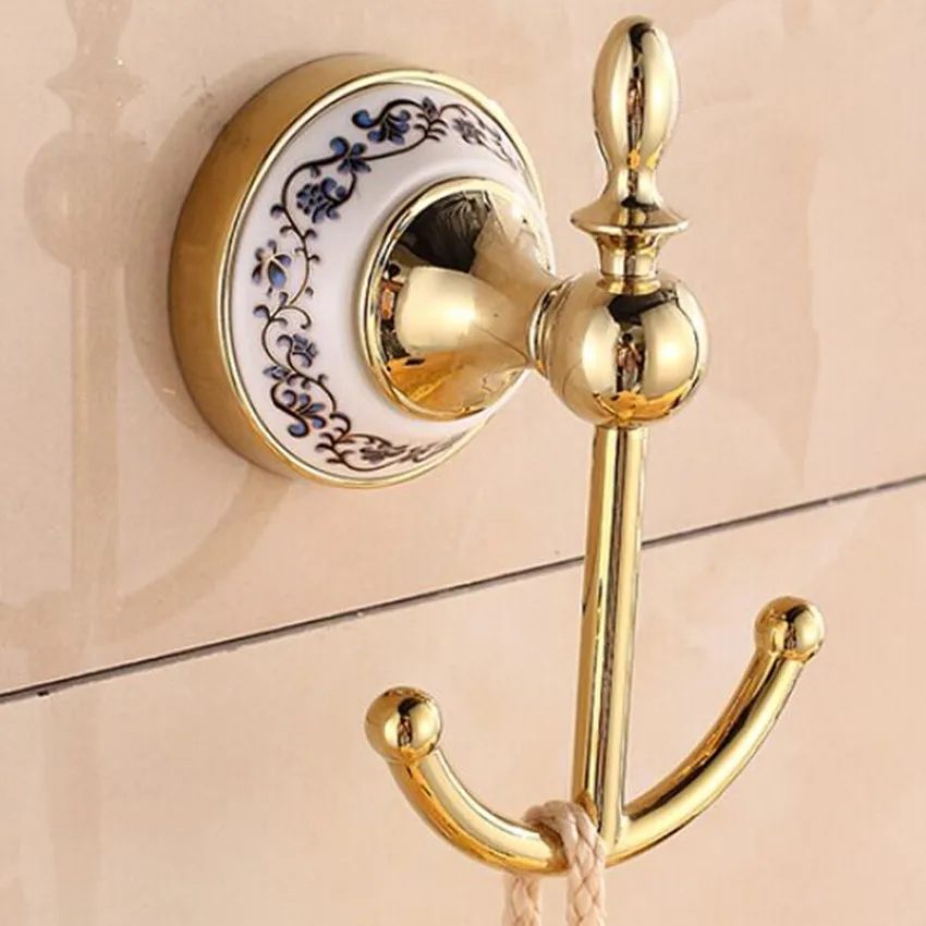 modern fashion gold home decoration wall hooks blue and white ceramic bathroom towel hooks bag clothes hooks kitchen hooks
modern fashion gold home decoration wall hooks blue and white ceramic bathroom towel hooks bag clothes hooks kitchen hooks