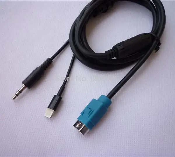 Для автомобиля Alpine новый аудиокабель для зарядки CD Aux mp3 вход iPhone 5 6|input|input cable |