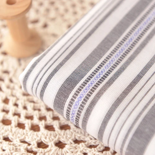 Cotton Yarn Thin Stripe Cloth Shirt Dress Baby Doll Clothing Scarf Soft Fabric
Cotton Yarn Thin Stripe Cloth Shirt Dress Baby Doll Clothing Scarf Soft Fabric