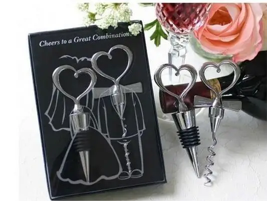 10set=20pcs/lot Bride and Bridegroom Bottle Stopper and Opener wedding favors and gifts decoracion boda wedding gifts for guests
10set=20pcs/lot Bride and Bridegroom Bottle Stopper and Opener wedding favors and gifts decoracion boda wedding gifts for guests