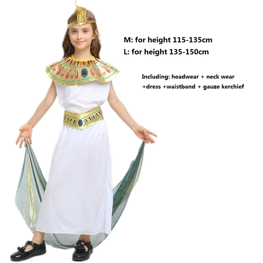 Child Boy Girls Rome Greece Prince Princess Cosplay Role Play Egypt Performance Party Dress halloween costume for kids Christmas
Child Boy Girls Rome Greece Prince Princess Cosplay Role Play Egypt Performance Party Dress halloween costume for kids Christmas