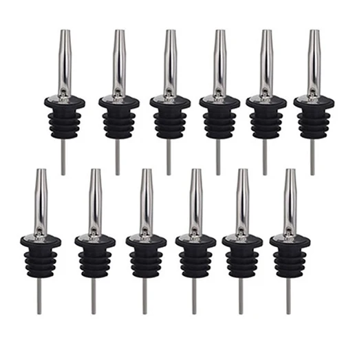 12Pcs Stainless Steel Classic Wine Liquor Bottle Speed Pourers with Tapered Spout Flow Wine Bottle Pour Spout Stopper Barware
12Pcs Stainless Steel Classic Wine Liquor Bottle Speed Pourers with Tapered Spout Flow Wine Bottle Pour Spout Stopper Barware