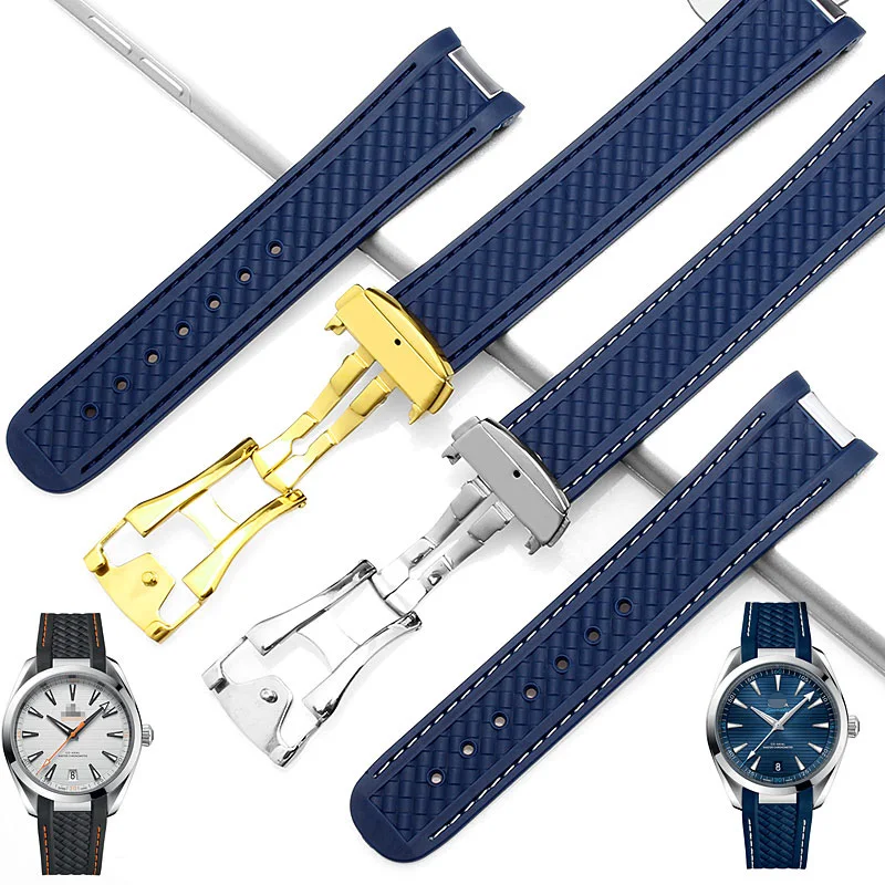 Горячий Новый дизайн 20 мм fit Seamaster 300 AQUA браслет terra AT150 8900 часы с логотипом Ремешки