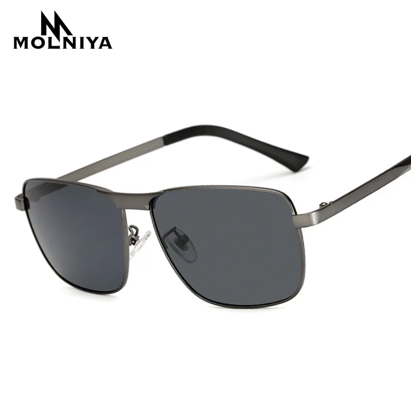 MOLNIYA Brand Discoloration Square Polarized Sunglasses Men Women Driving Driver Sun Glasses Vintage Rectangle Anti-UV Goggles
MOLNIYA Brand Discoloration Square Polarized Sunglasses Men Women Driving Driver Sun Glasses Vintage Rectangle Anti-UV Goggles