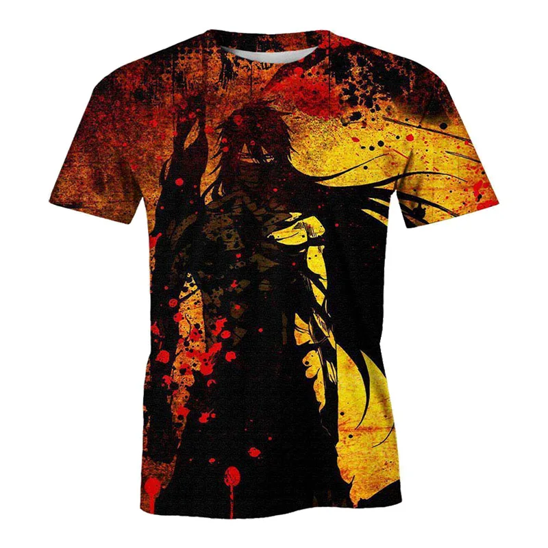 Bleach T Shirt Anime Tshirts Men Women 3D Print Gintama BLEACH Tees Summer T-Shirt Cartoon Design Shirts Fashion Streetwear Tops
Bleach T Shirt Anime Tshirts Men Women 3D Print Gintama BLEACH Tees Summer T-Shirt Cartoon Design Shirts Fashion Streetwear Tops