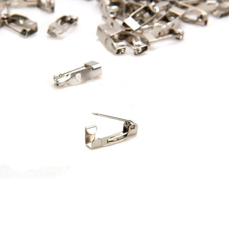 500pcs 15mm 20mm25mm 30mm 35mm 38mm 45mm Safety Lock Back bar Pin DIY brooch base, use for brooch and hair jewelry
500pcs 15mm 20mm25mm 30mm 35mm 38mm 45mm Safety Lock Back bar Pin DIY brooch base, use for brooch and hair jewelry