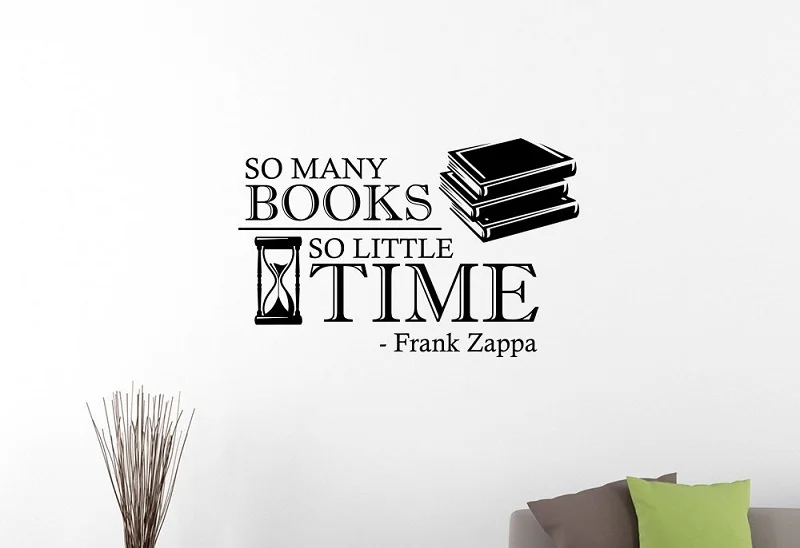 Reading vinyl sticker art home interior school library decorative wall sticker, Frank Zappa inspirational quote wall decal DS15
Reading vinyl sticker art home interior school library decorative wall sticker, Frank Zappa inspirational quote wall decal DS15