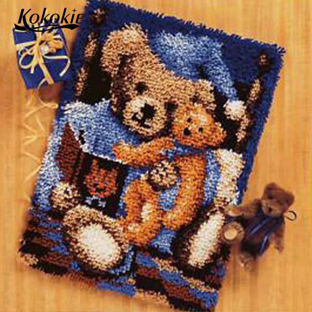 Latch hook kit rug cartoon bear printing vloerkle crocheting diy tapis 3d carpet embroider yarn needlework tapestry kit
Latch hook kit rug cartoon bear printing vloerkle crocheting diy tapis 3d carpet embroider yarn needlework tapestry kit