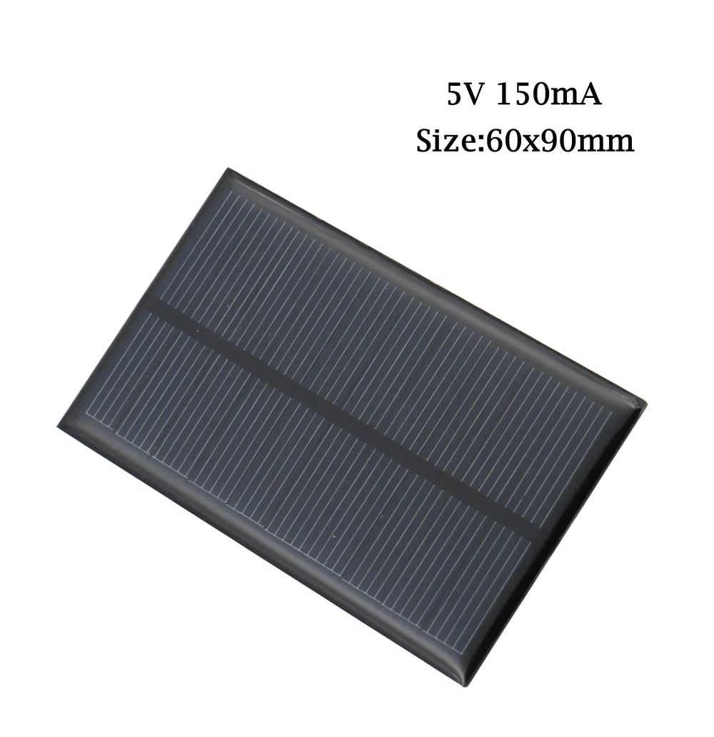 Solar Panel Power bank 150 160 200 250 500mA Solar Panel 5V Mini Solar Battery cell phone charger portable
Solar Panel Power bank 150 160 200 250 500mA Solar Panel 5V Mini Solar Battery cell phone charger portable