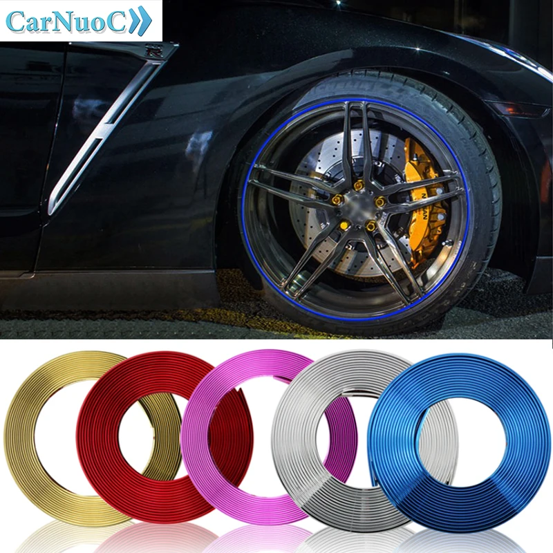 8M Car Wheel Rim Sticker Auto Tire Rims Plated Strip Protection Decoration Car-styling Moulding FOR BMW AUDI VW FORD MAZDA
8M Car Wheel Rim Sticker Auto Tire Rims Plated Strip Protection Decoration Car-styling Moulding FOR BMW AUDI VW FORD MAZDA