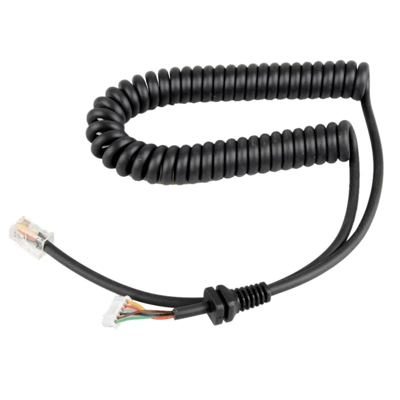Универсальный динамик микрофон Замена микрофона кабель шнур провод для YAESU MH-48A6J