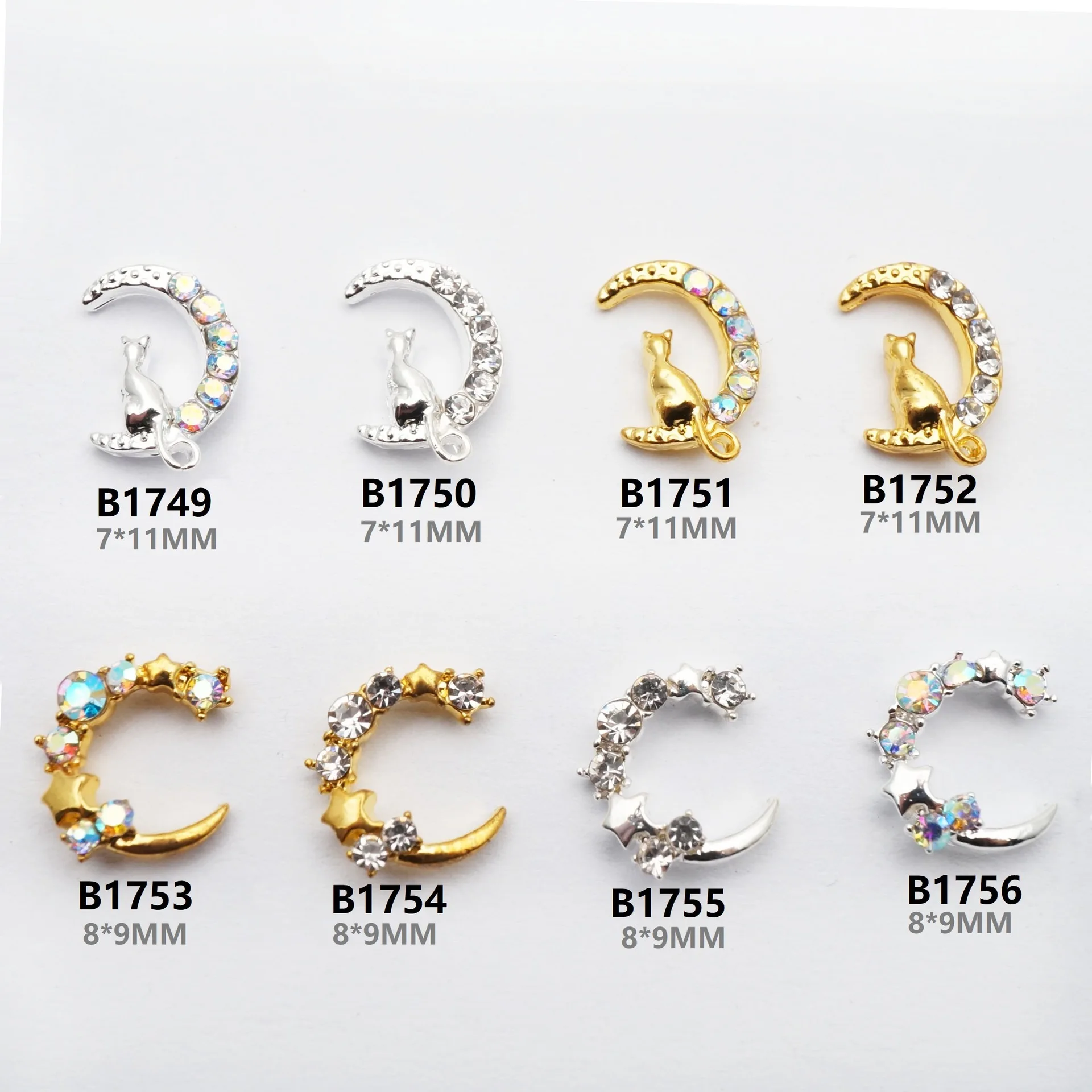 20pcs New popular explosive nail jewelry Japanese nail jewelry nail alloy nail drill manufacturer produces metal jewelry
20pcs New popular explosive nail jewelry Japanese nail jewelry nail alloy nail drill manufacturer produces metal jewelry