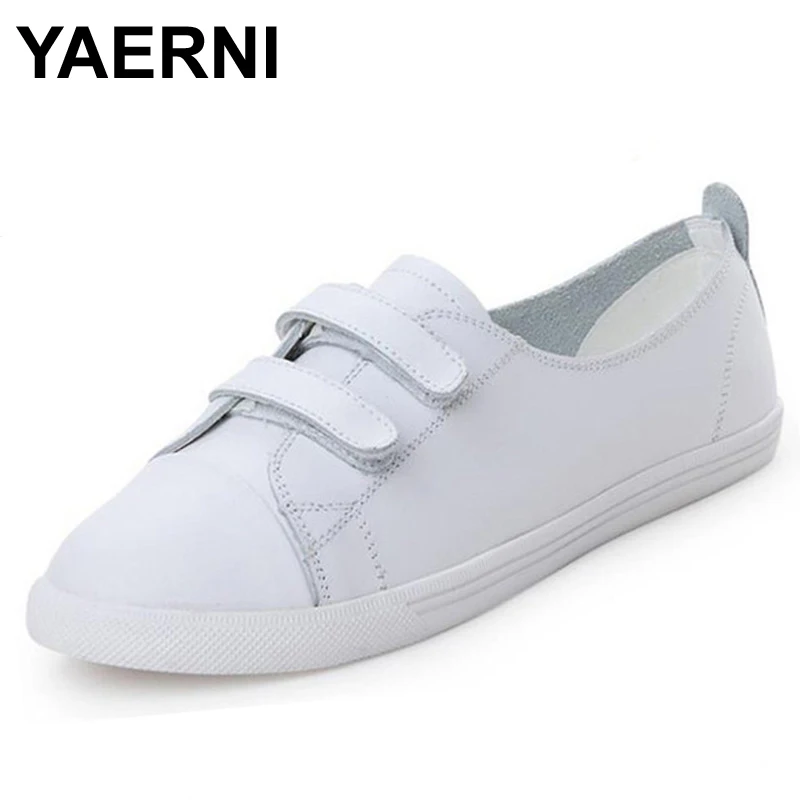YAERNI Woman Split Leather Shoes Woman Flat Loafers 2021 New Autumn Round Toe Hook & Loop Leather Women Flat Shoes Casual
YAERNI Woman Split Leather Shoes Woman Flat Loafers 2021 New Autumn Round Toe Hook & Loop Leather Women Flat Shoes Casual