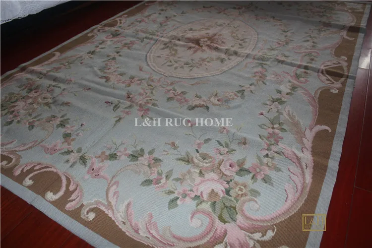 Free shipping 6'X9' Needlepoint Woolen Rug, Handmade Carpet Flora design for home decoration, very high quality
Free shipping 6'X9' Needlepoint Woolen Rug, Handmade Carpet Flora design for home decoration, very high quality