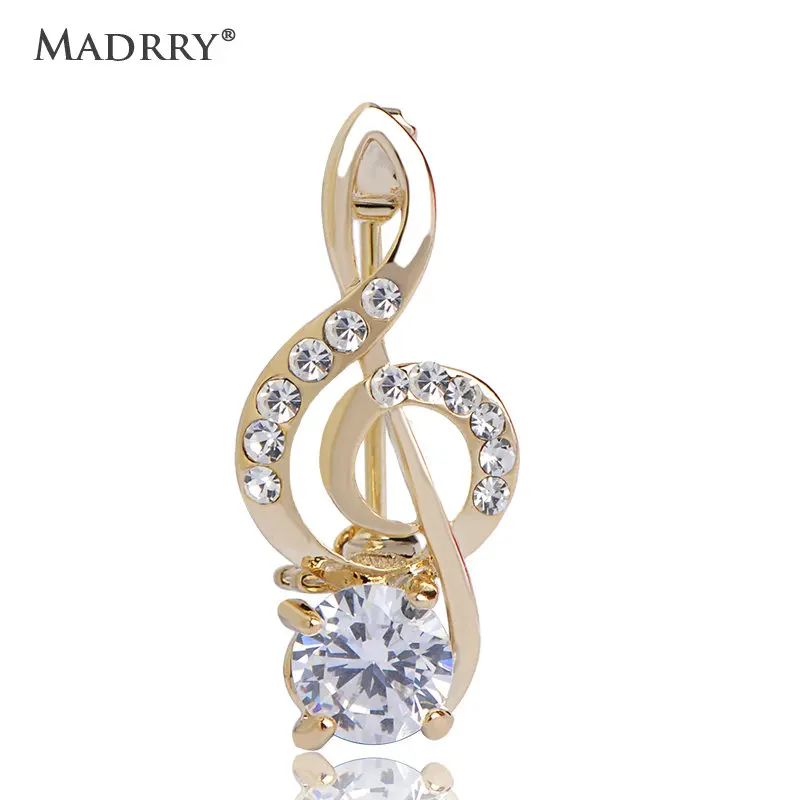 Madrry Drop Shipping Music Note Brooches For Wedding Cubic Zirconia Zinc Alloy Metal Brooch Broches Broach Bijoux Feminino
Madrry Drop Shipping Music Note Brooches For Wedding Cubic Zirconia Zinc Alloy Metal Brooch Broches Broach Bijoux Feminino