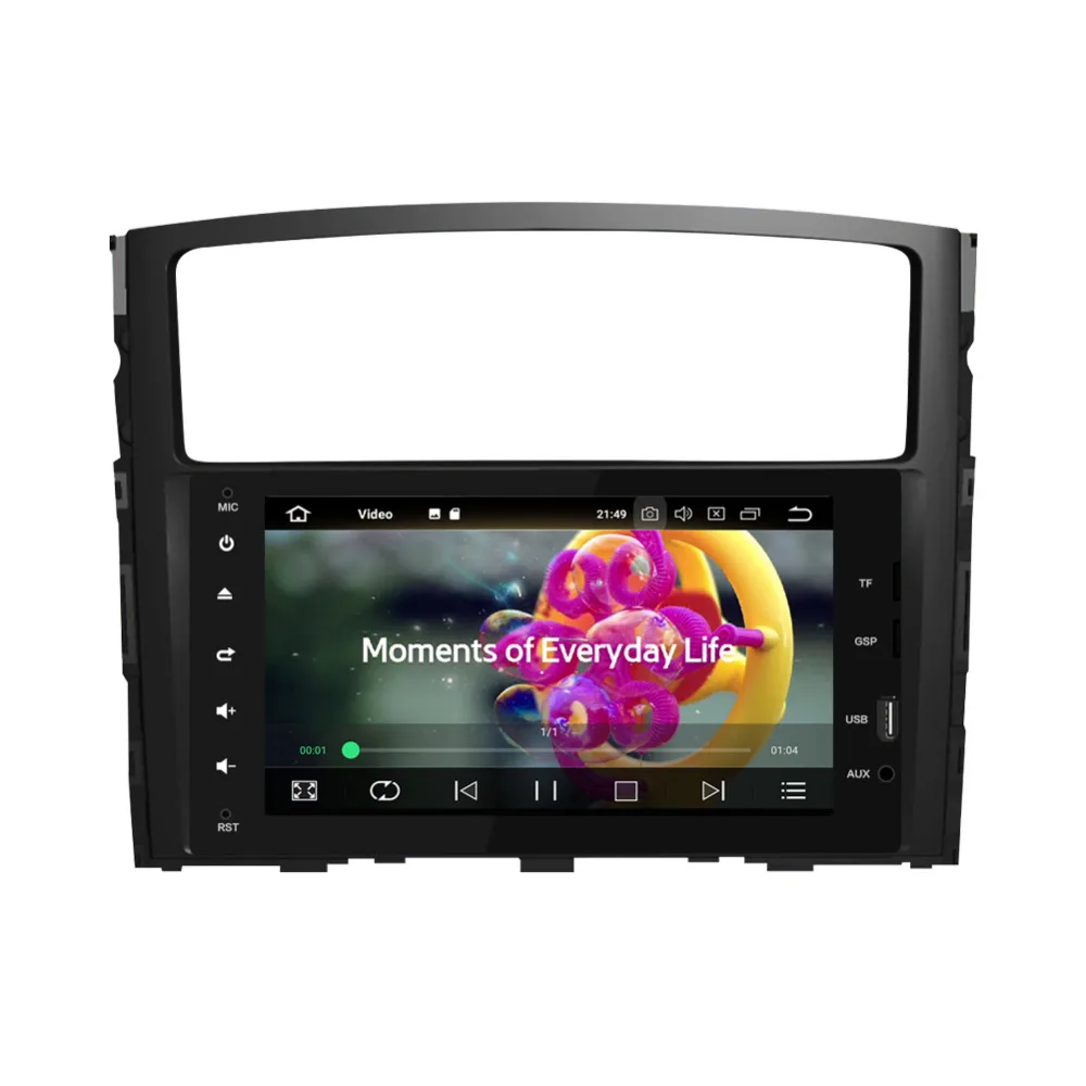 8 дюймовый Android IPS экран 4 ГБ ОЗУ Автомобильный GPS радио головное устройство для