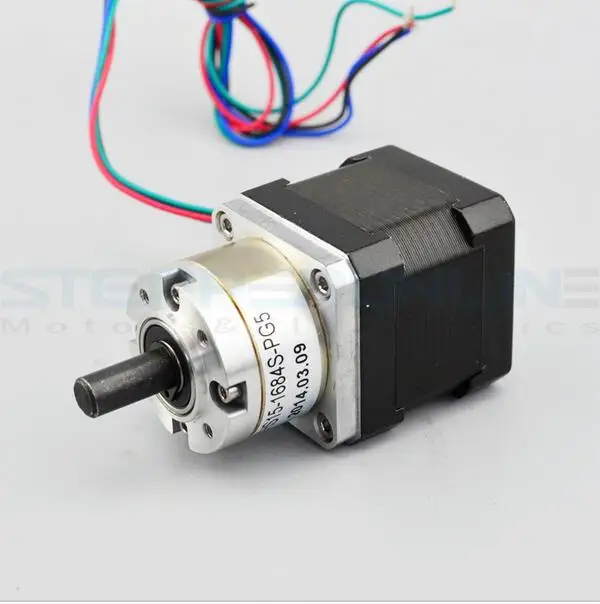 5.18:1 Planetary Gearbox Nema 17 Stepper Geared Motor 19.7Kg.cm,1.3A for DIY CNC Robot 3D Printer, 42BYGHW613AG5.18-X
5.18:1 Planetary Gearbox Nema 17 Stepper Geared Motor 19.7Kg.cm,1.3A for DIY CNC Robot 3D Printer, 42BYGHW613AG5.18-X