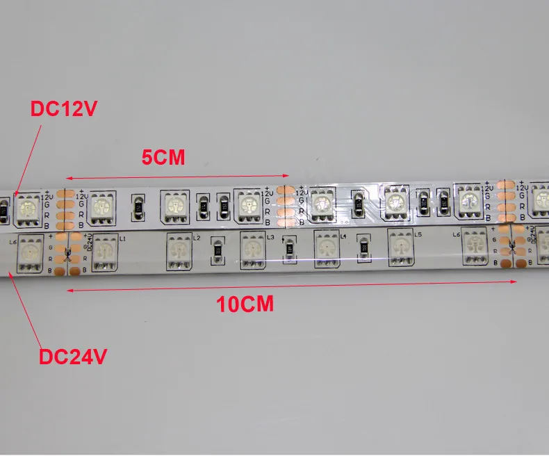 100pcs/lot Waterproof IP65 5050 SMD 0.4M 24 LEDs 0.5M 30 LEDs DC12V 24V RGB Flexible led strip light for car decoration
100pcs/lot Waterproof IP65 5050 SMD 0.4M 24 LEDs 0.5M 30 LEDs DC12V 24V RGB Flexible led strip light for car decoration