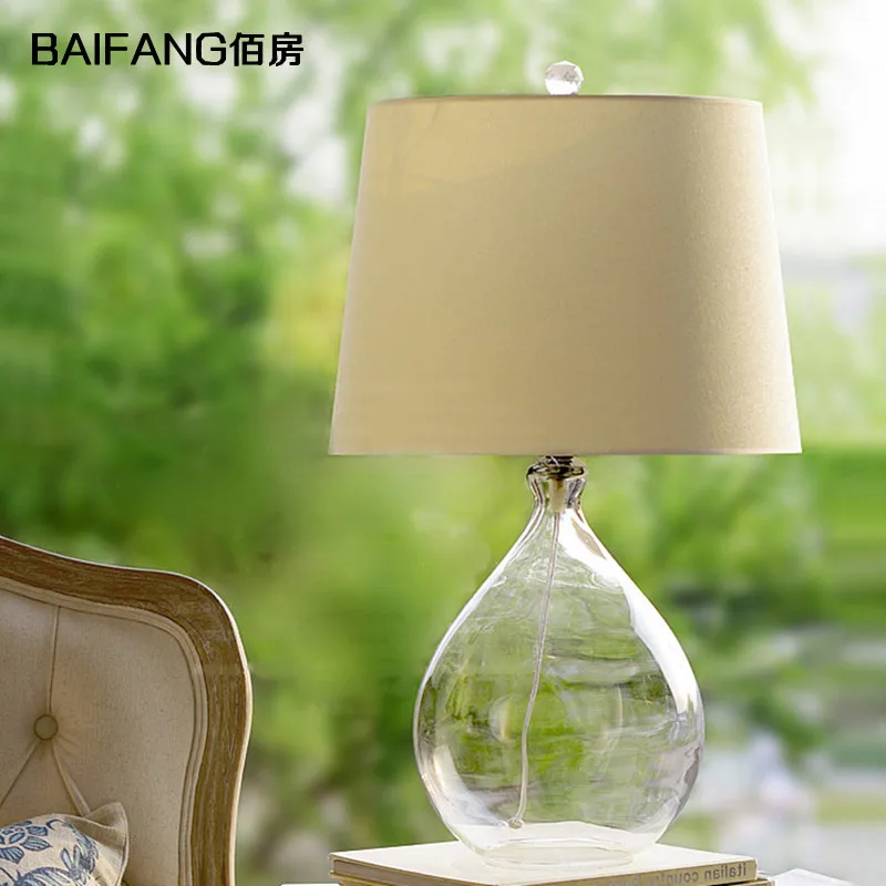nordic American style countryside pastoral glass bottle table lamp fabric shade bedroom bedside table lamp 3032
nordic American style countryside pastoral glass bottle table lamp fabric shade bedroom bedside table lamp 3032