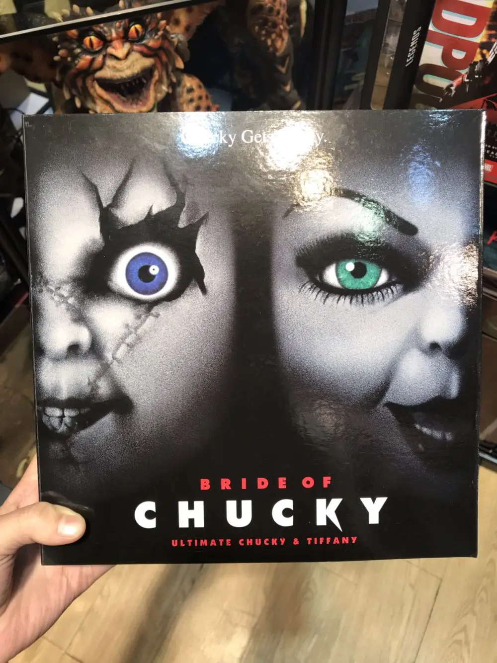 Child's Play Bride of Chucky 1/12 Scale Horror Doll Chucky Deluxy Edition PVC Action Figure Toy 12cm NECA
Child's Play Bride of Chucky 1/12 Scale Horror Doll Chucky Deluxy Edition PVC Action Figure Toy 12cm NECA