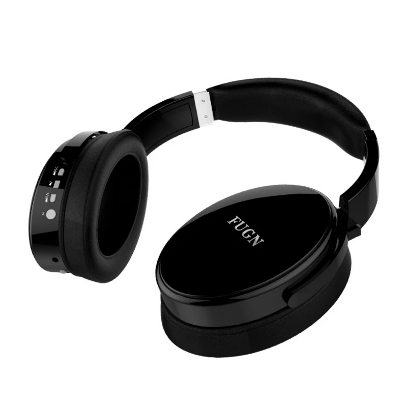 Noise Cancelling Headphone Wireless Handsfree Headset Stereo Sound Support TF Card AUX Play for Computer Smart Phones | Электроника