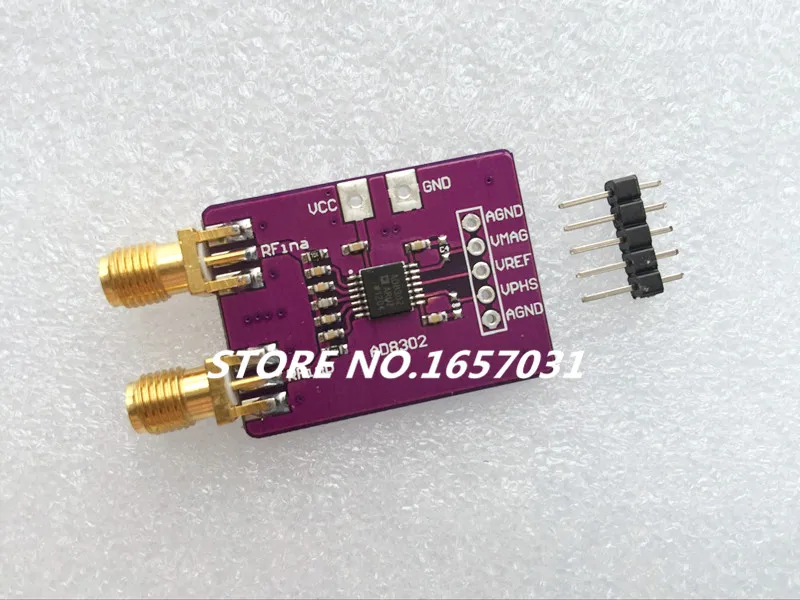 5pcs CJMCU-8302 AD8302 wideband logarithmic amplifier wideband linear multiplier phase detector module
5pcs CJMCU-8302 AD8302 wideband logarithmic amplifier wideband linear multiplier phase detector module