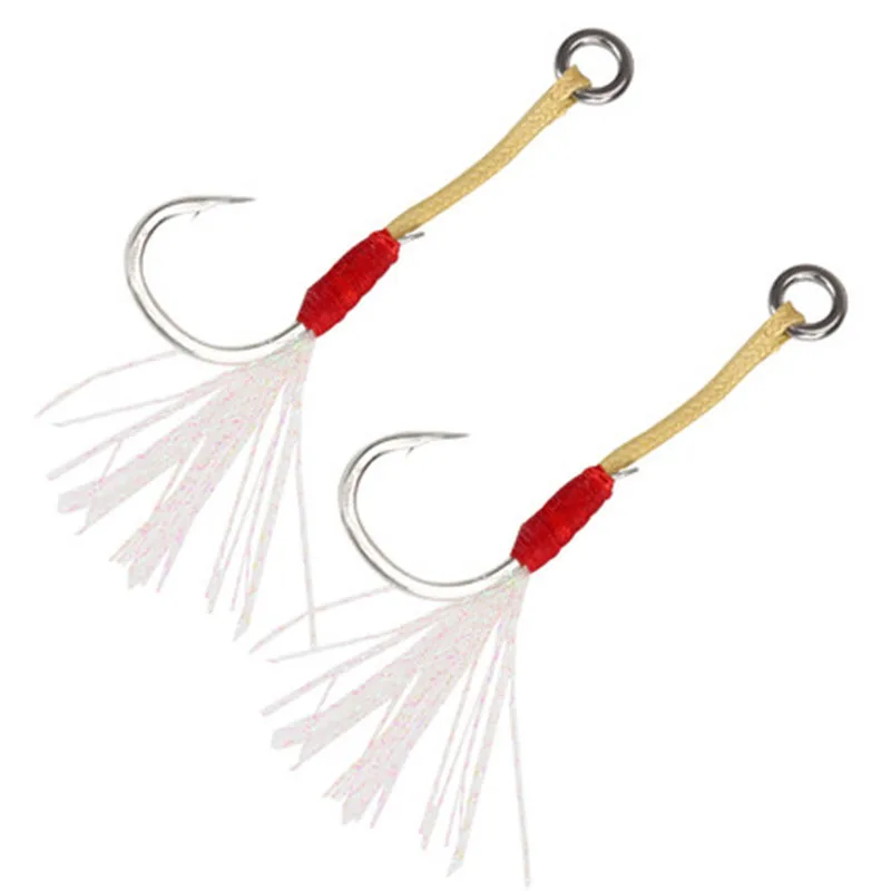 2pcs/Pack Assist Hook Sea Fishing Hook Jigging Hook Per Set Slow Jigger Iron Bait Fishing Accessories
2pcs/Pack Assist Hook Sea Fishing Hook Jigging Hook Per Set Slow Jigger Iron Bait Fishing Accessories